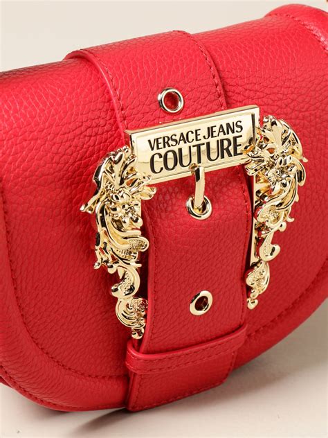 versace jeans red purse|Versace Jeans bags outlet.